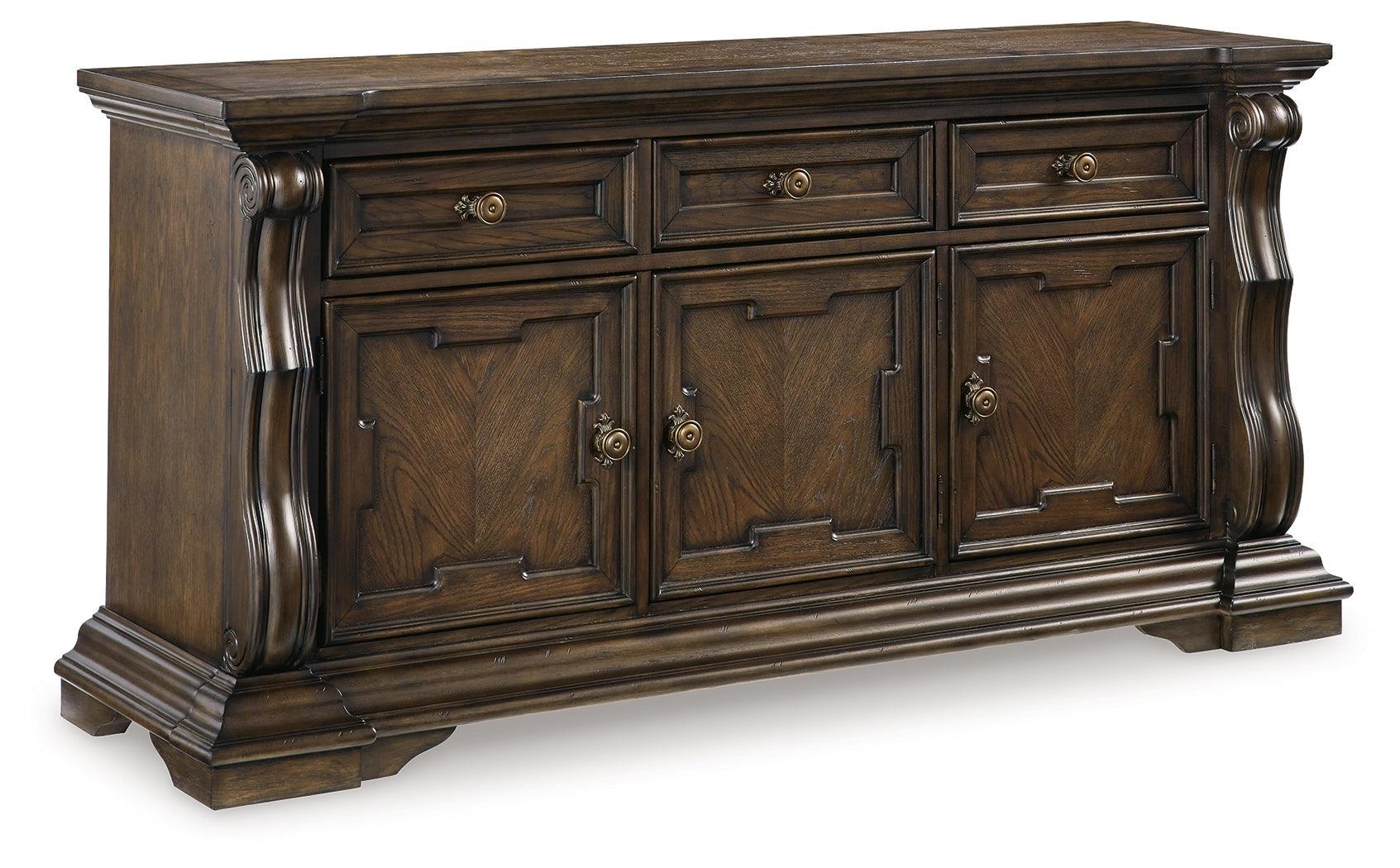 Maylee Dark Brown Dining Buffet - Image 2