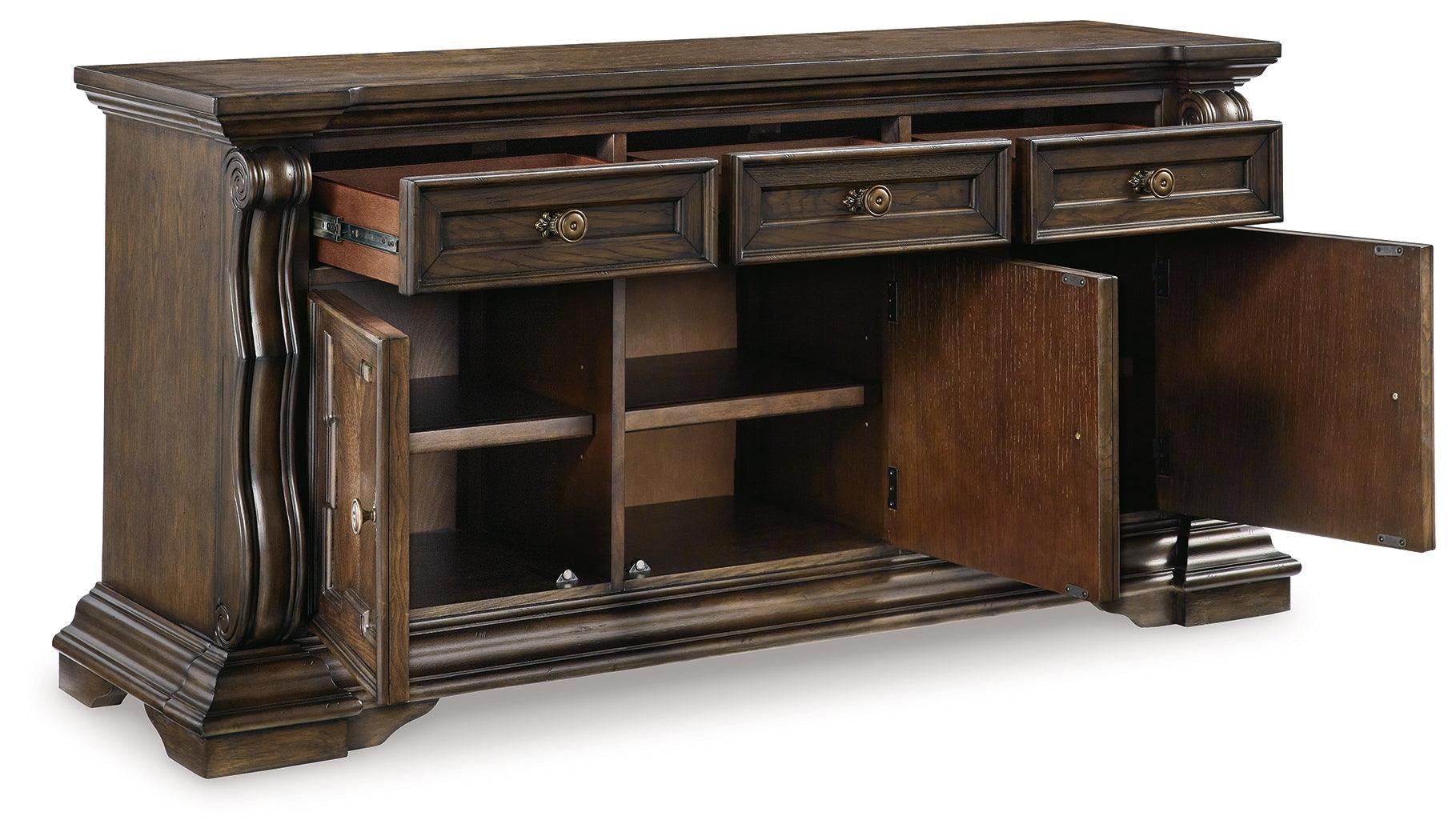 Maylee Dark Brown Dining Buffet - Image 3