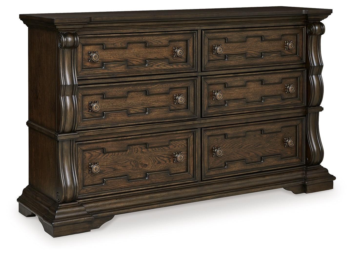 Maylee Dark Brown Dresser - Image 2