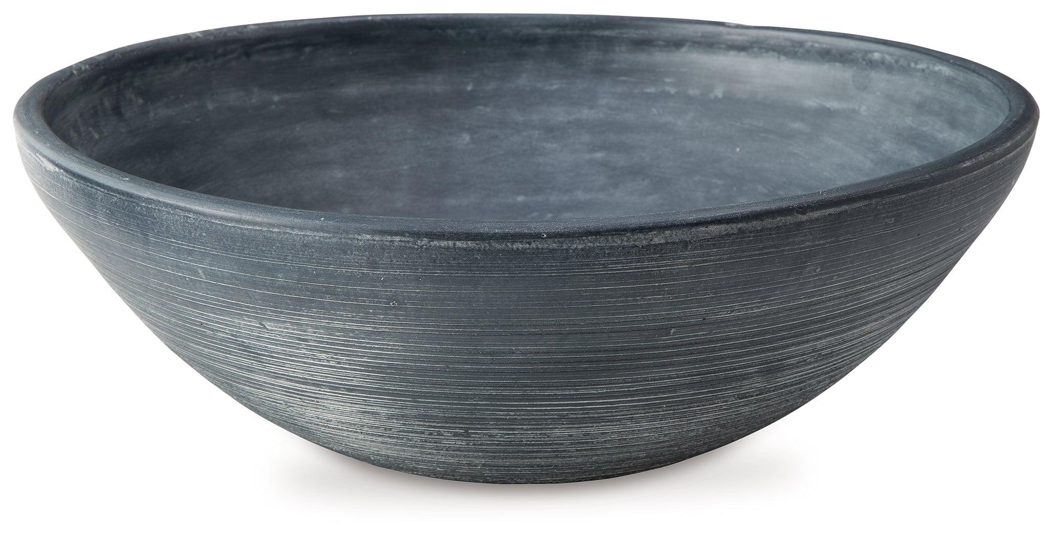 Meadie Distressed Blue Bowl - Image 2
