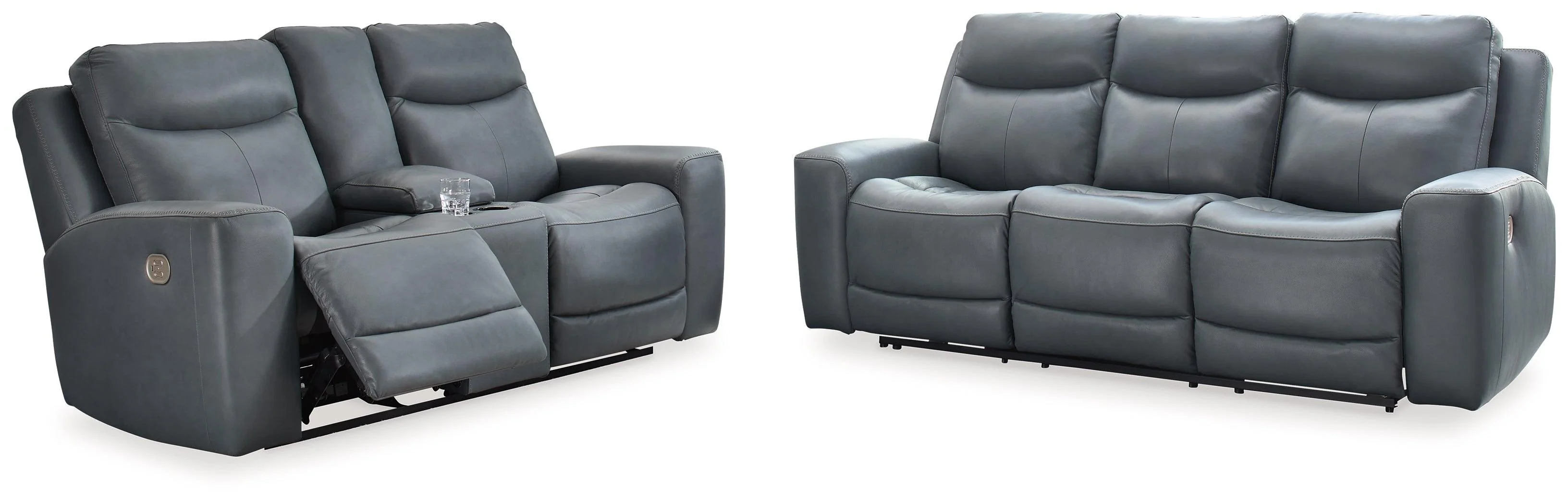 Mindanao Steel Sofa And Loveseat - Image 2