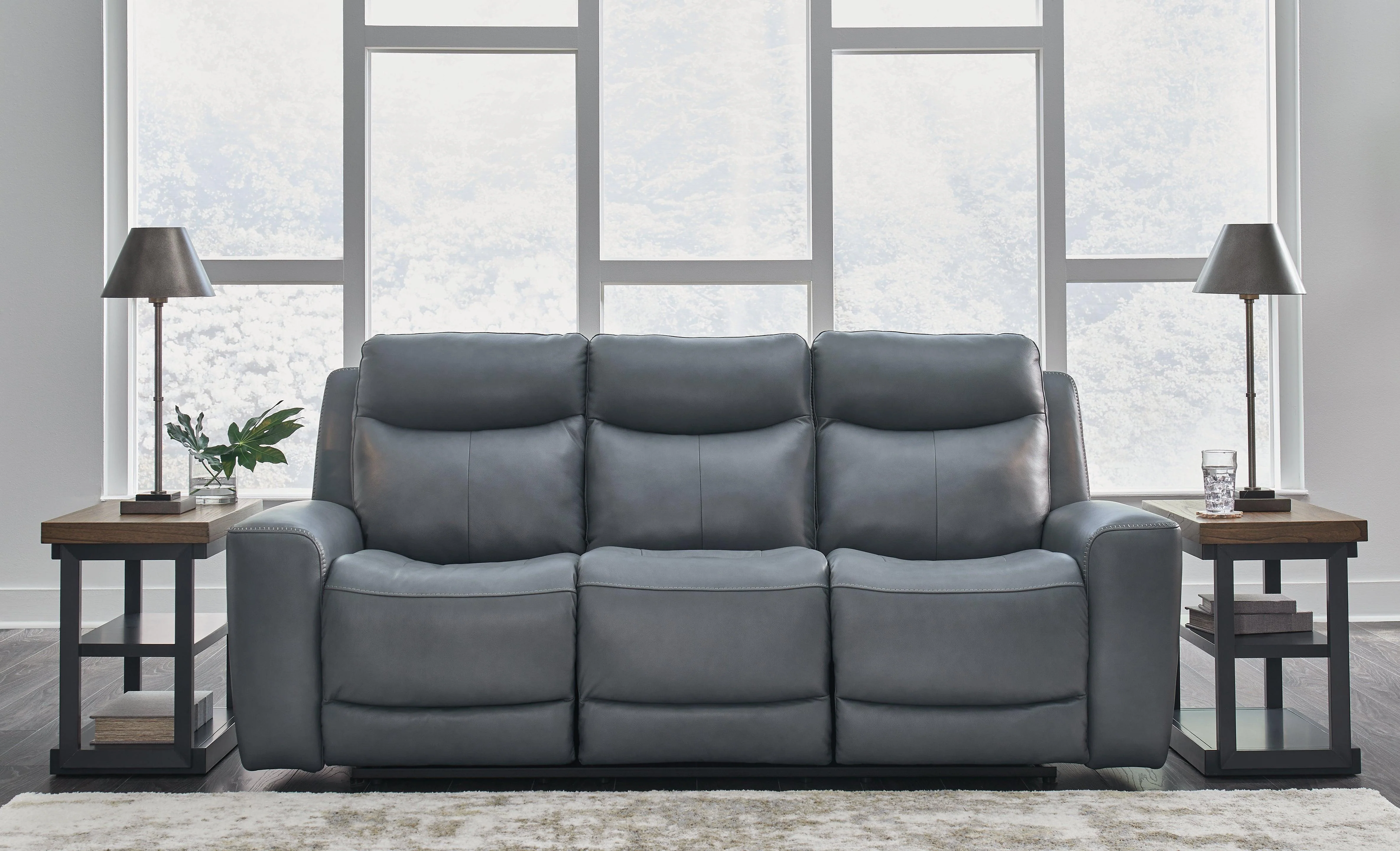 Mindanao Steel Sofa Loveseat And Recliner - Image 2