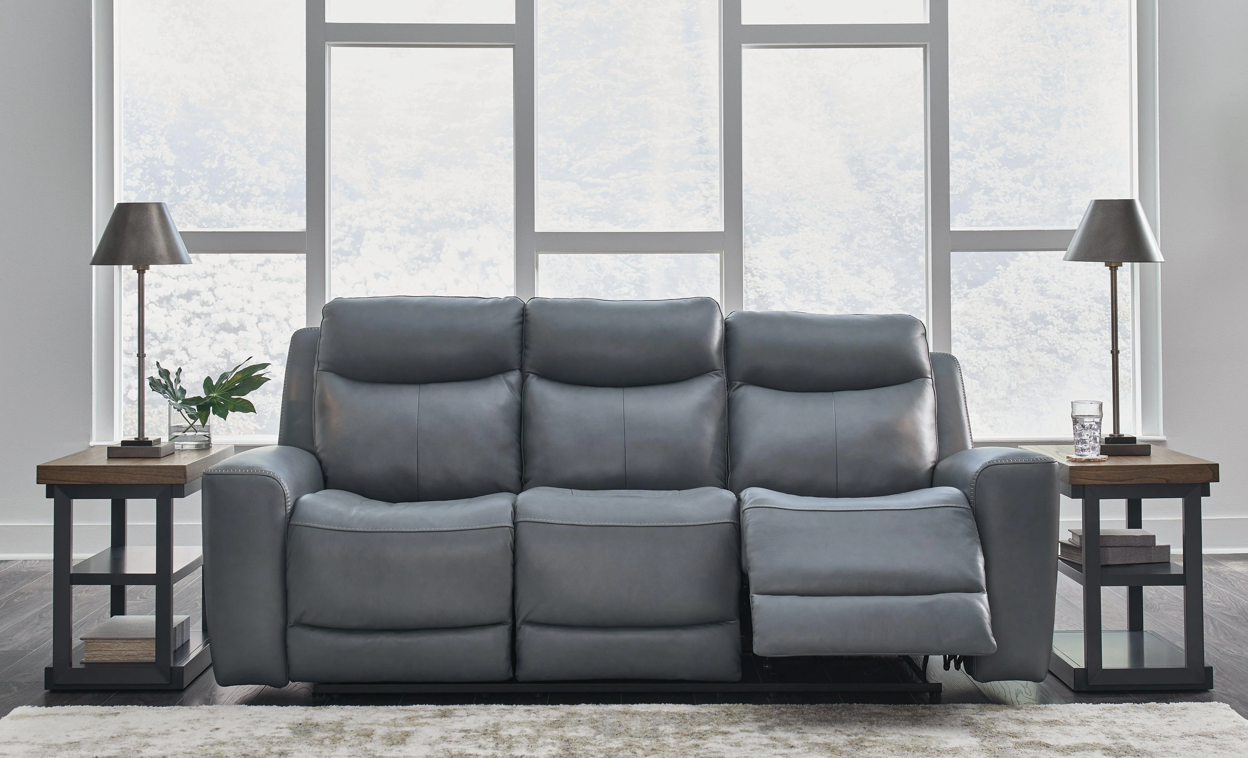 Mindanao Steel Sofa Loveseat And Recliner - Image 3