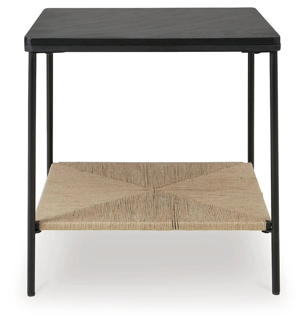 Minrich Black Natural Accent Table - Image 3