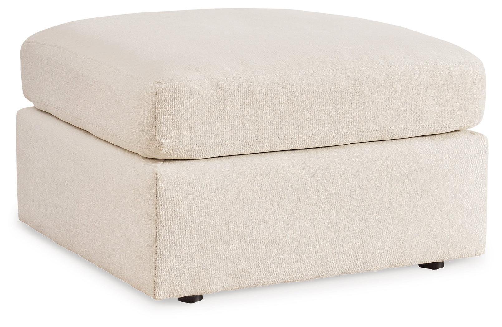 Modmax Oyster Nuvella® Oversized Accent Ottoman - Image 2