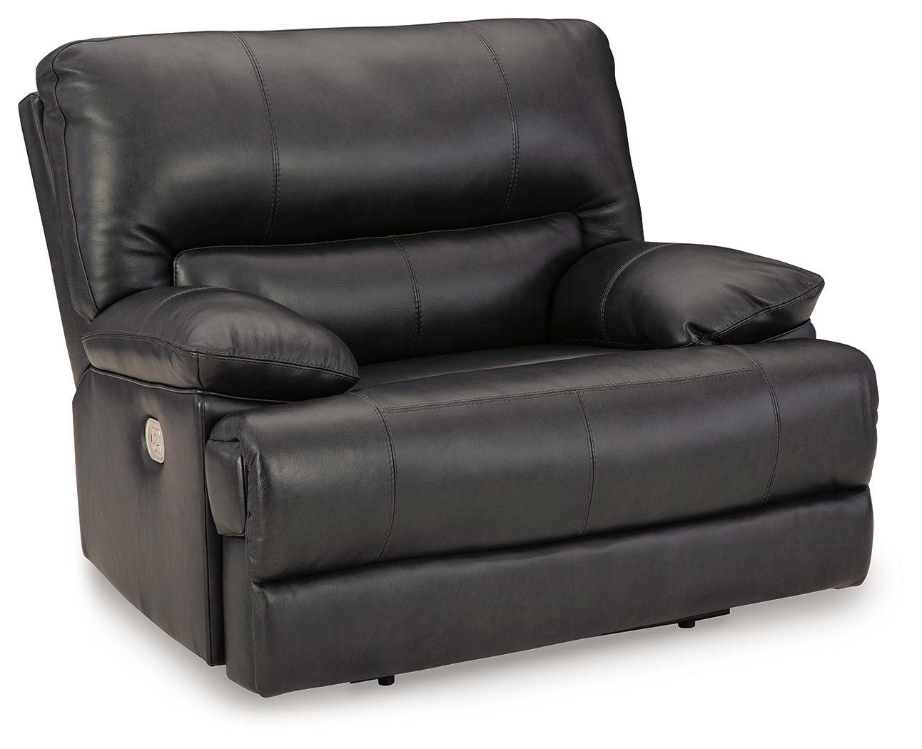 Mountainous Eclipse Leather Power Recliner - Image 2