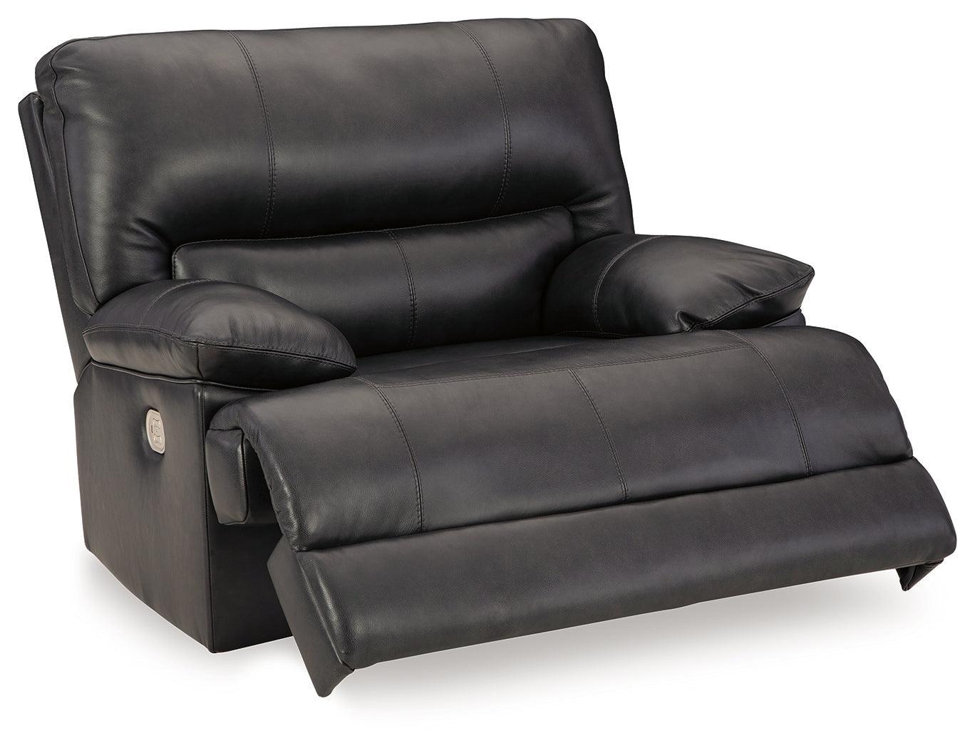 Mountainous Eclipse Leather Power Recliner - Image 3