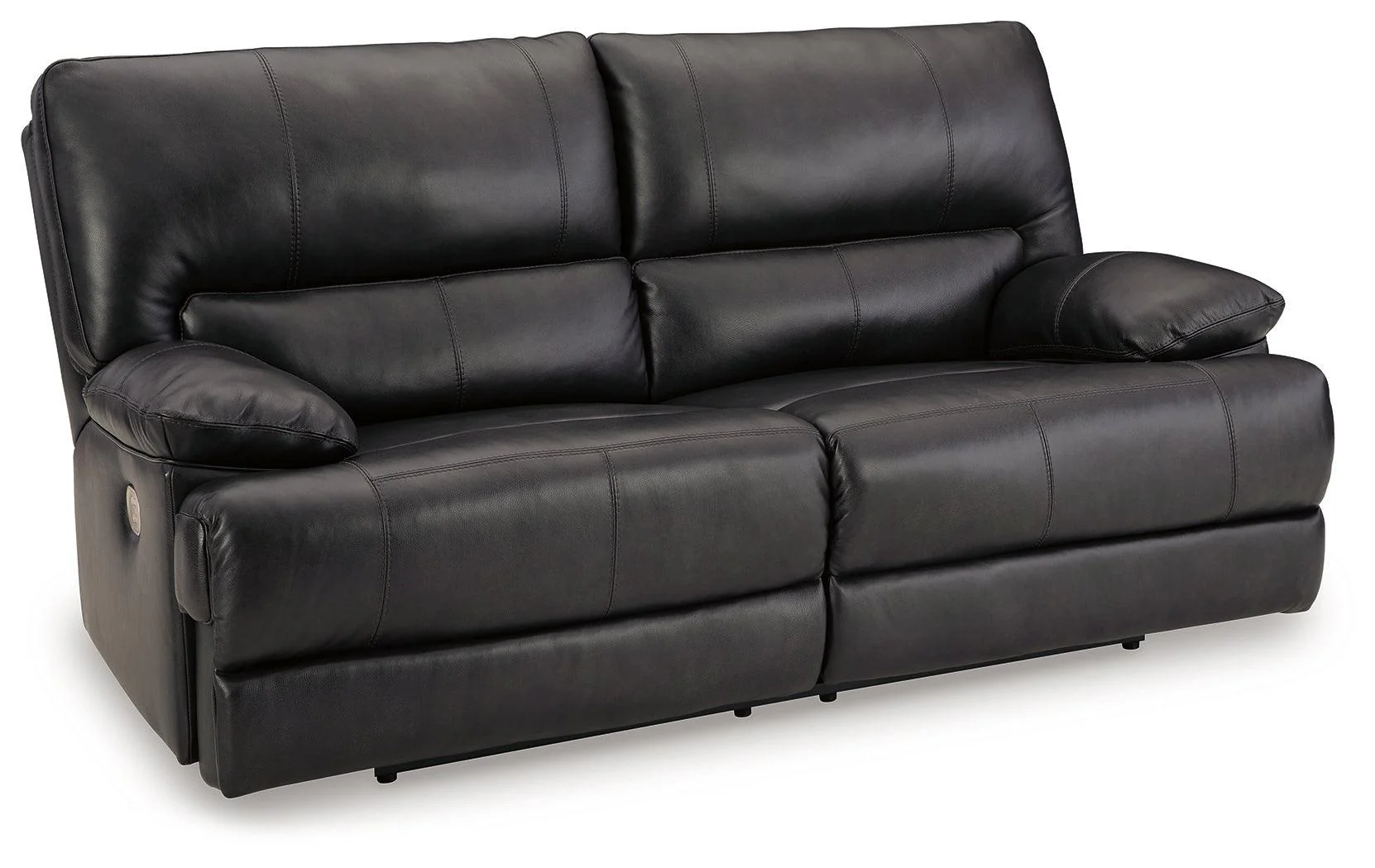 Mountainous Eclipse Leather Power Reclining Sofa - Image 2