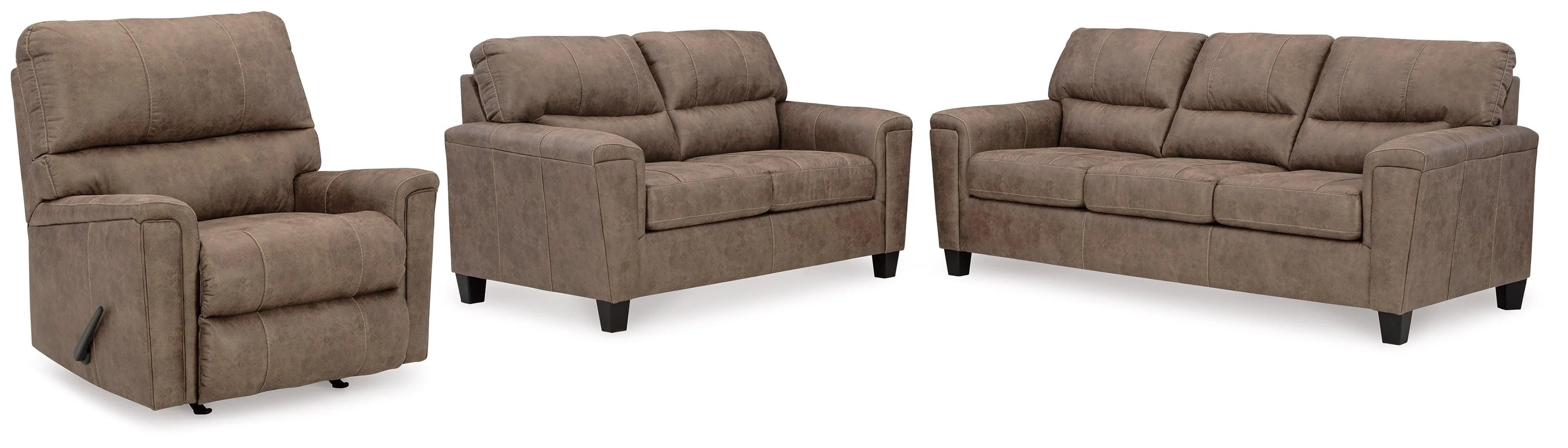 Navi Fossil Sofa Loveseat And Recliner - Image 2