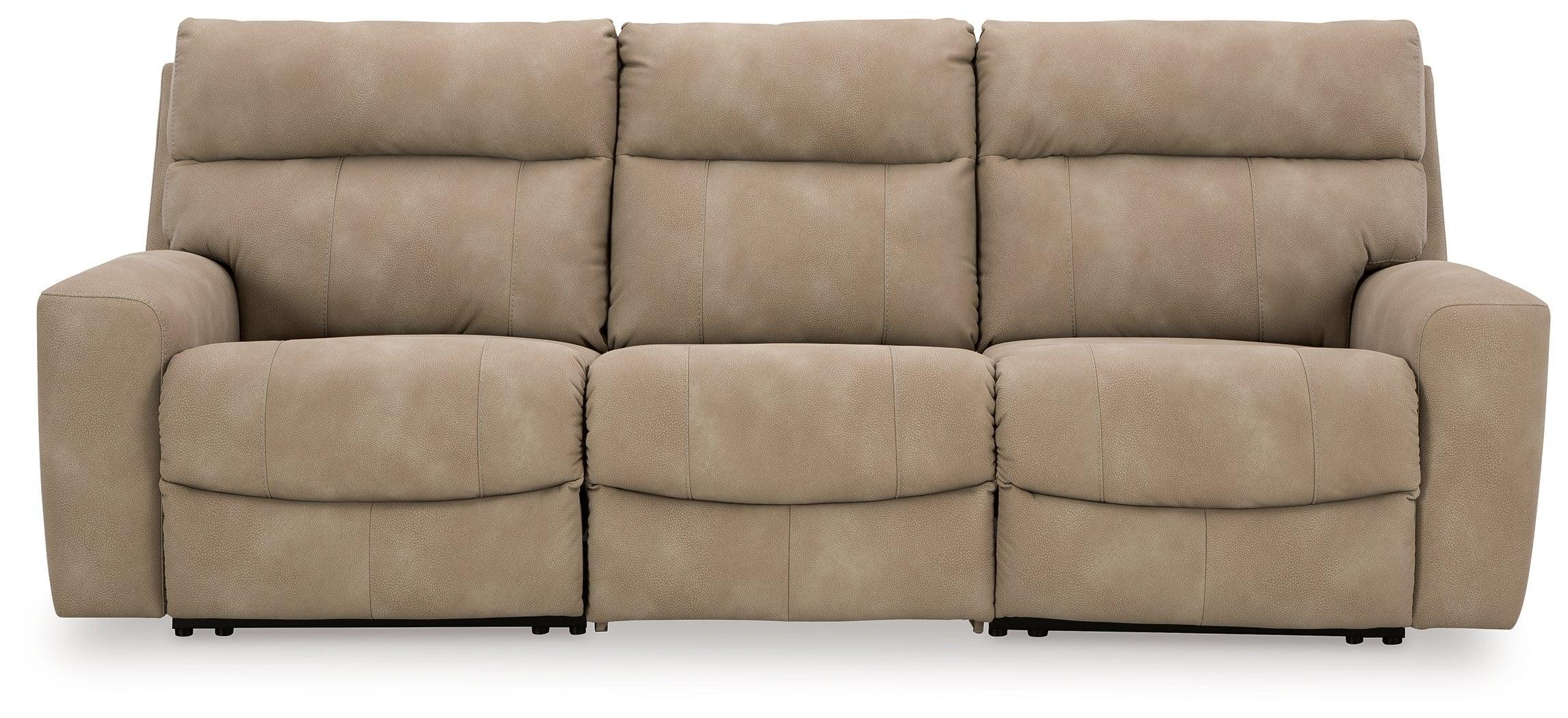 Next-Gen Durapella Sand 3-Piece Power Reclining Sectional Sofa - Image 2
