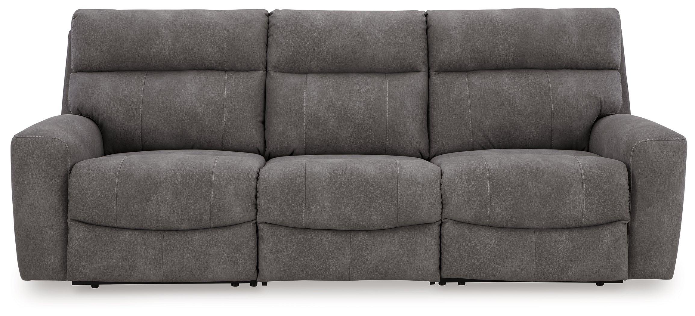 Next-Gen Durapella Slate 3-Piece Power Reclining Sectional Sofa - Image 3
