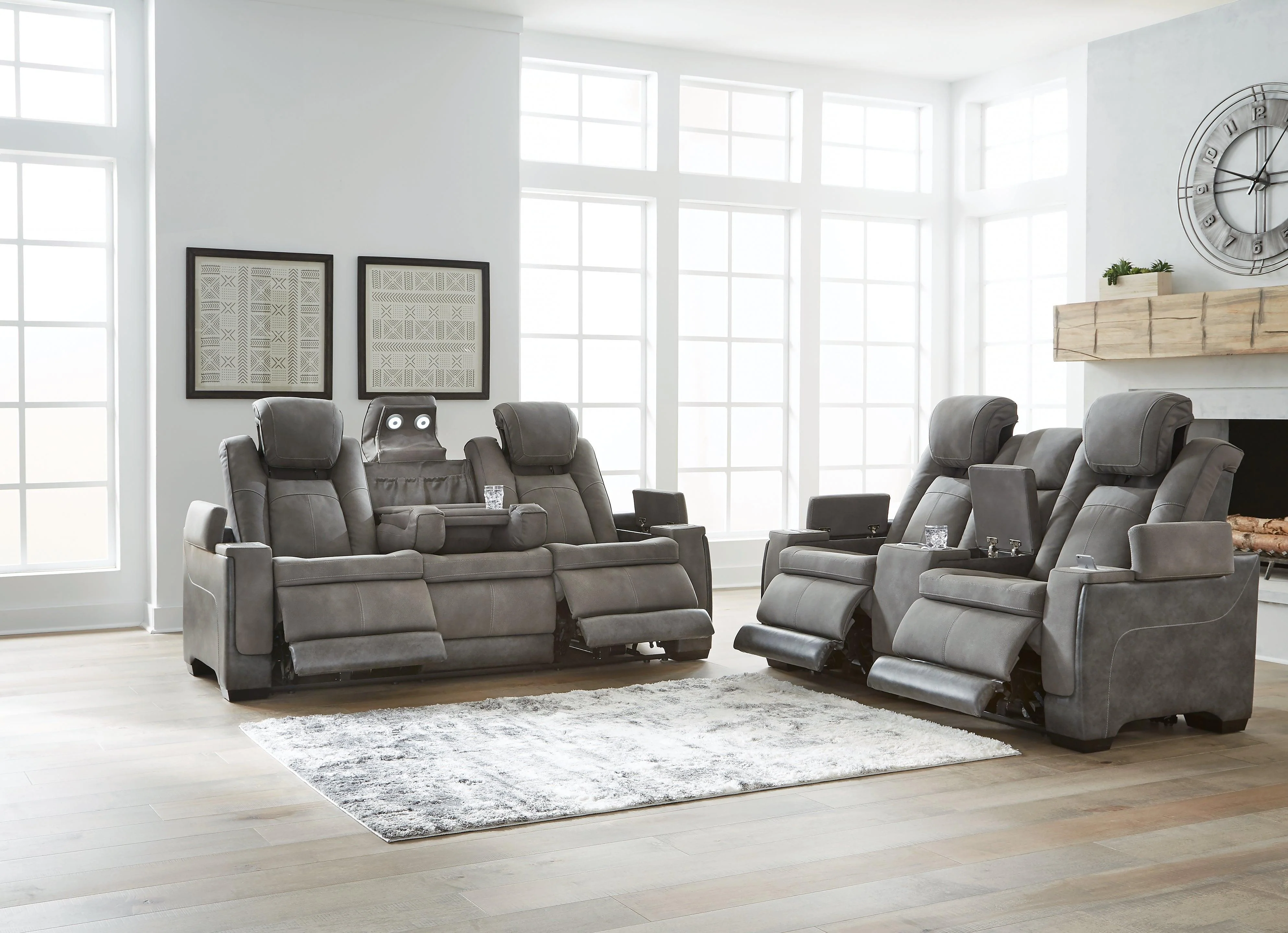 Next-Gen Slate Durapella Sofa And Loveseat - Image 2