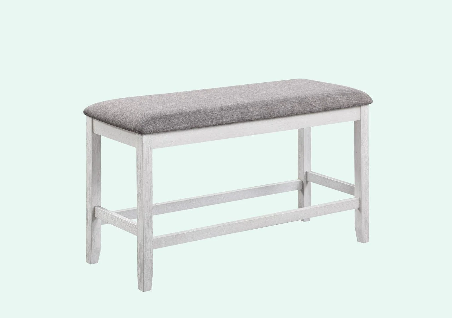Nina Chalk Gray Rectangular Counter Height Set - Image 2