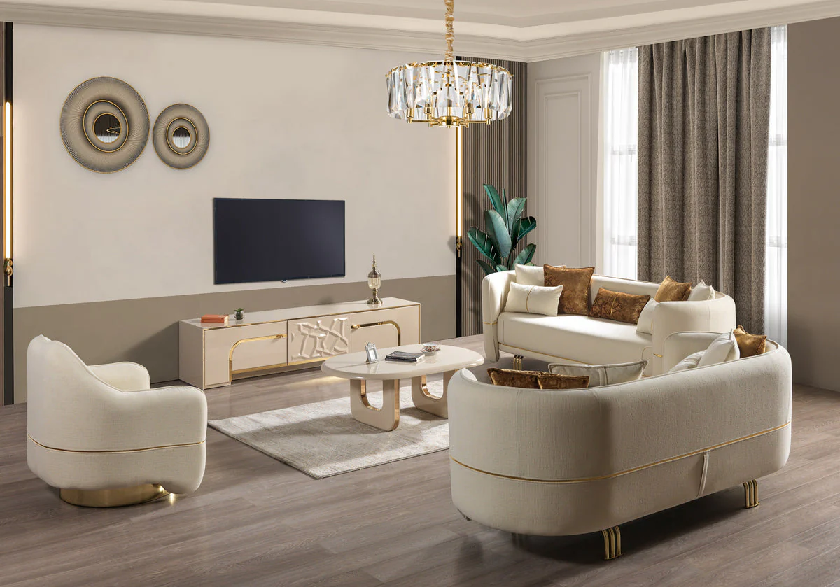 Lilith Ivory Coffee Table - Image 3