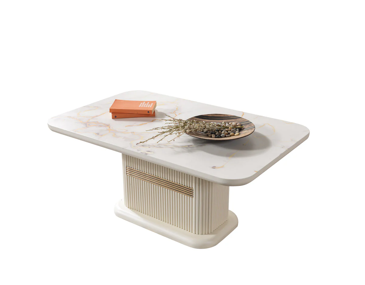 Ella Ivory Coffee Table - Image 1