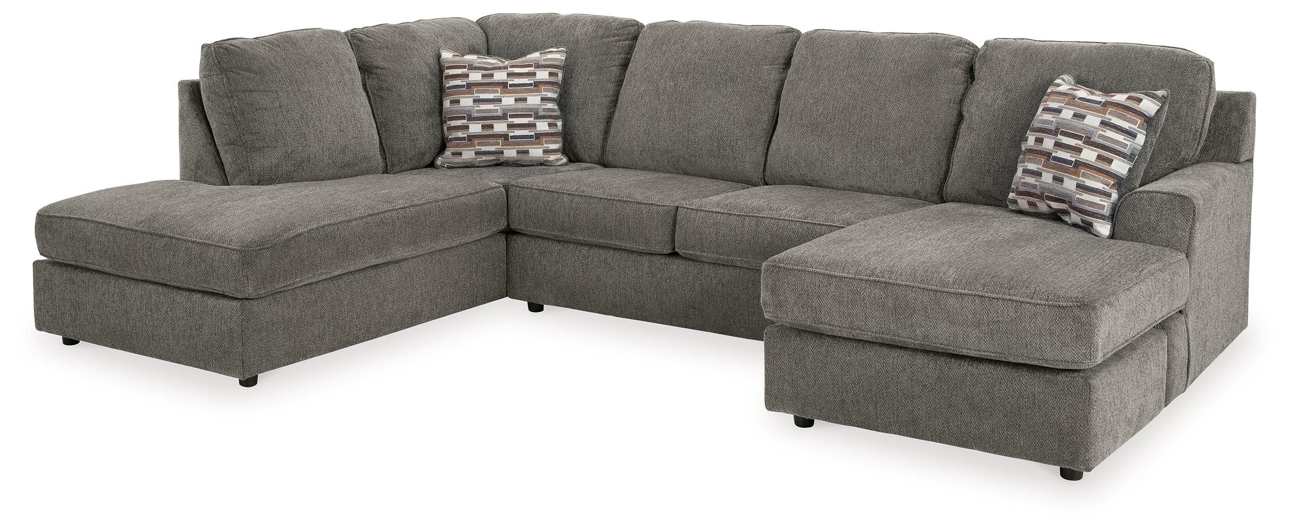 O'phannon Putty 2-Piece Sectional With Ottoman - Image 3