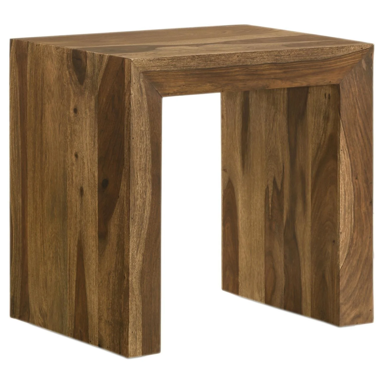 Odilia Rectangular Solid Wood End Table Auburn - Image 1