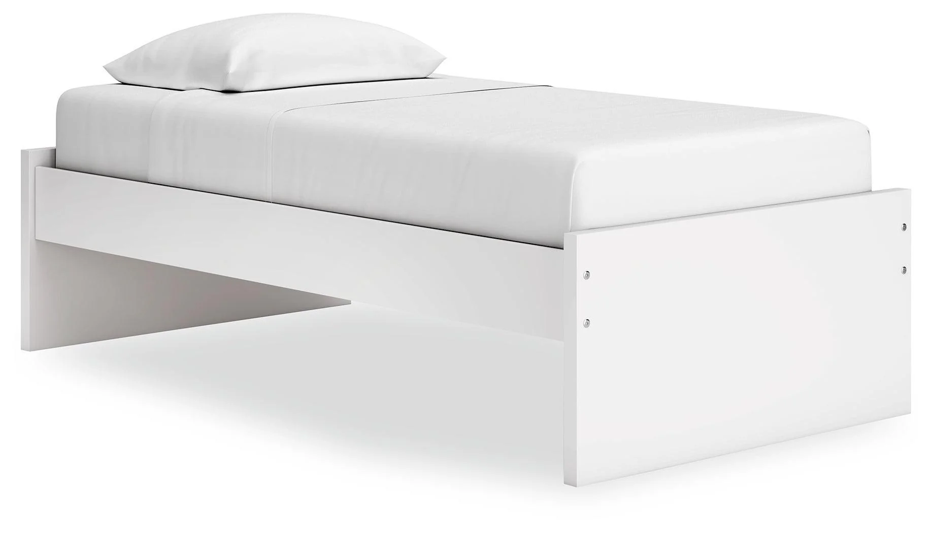 Onita White Twin Platform Bed - Image 2