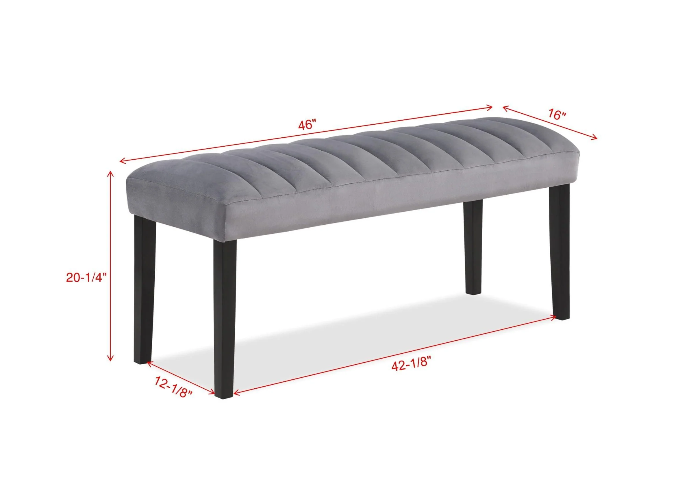 Pascal Gray Marble Faux Rectangular Dining Room Set - Image 3