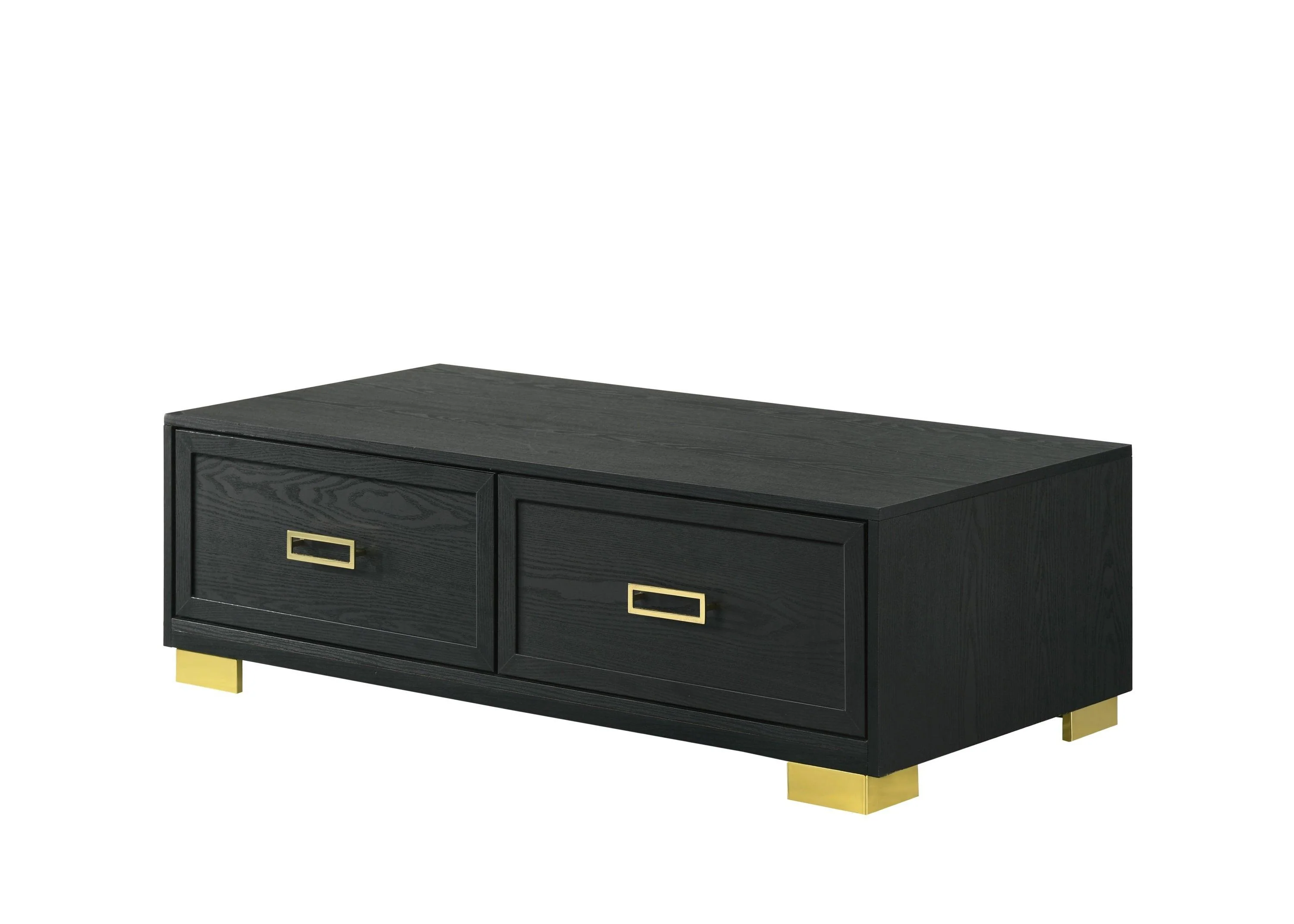 Pepe Black Gold Storage Cocktail Group Coffee Table - Image 2