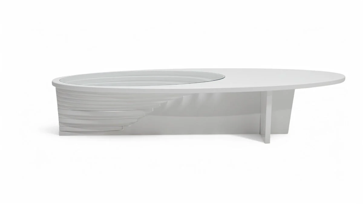 Sasha White Coffee Table - Image 2