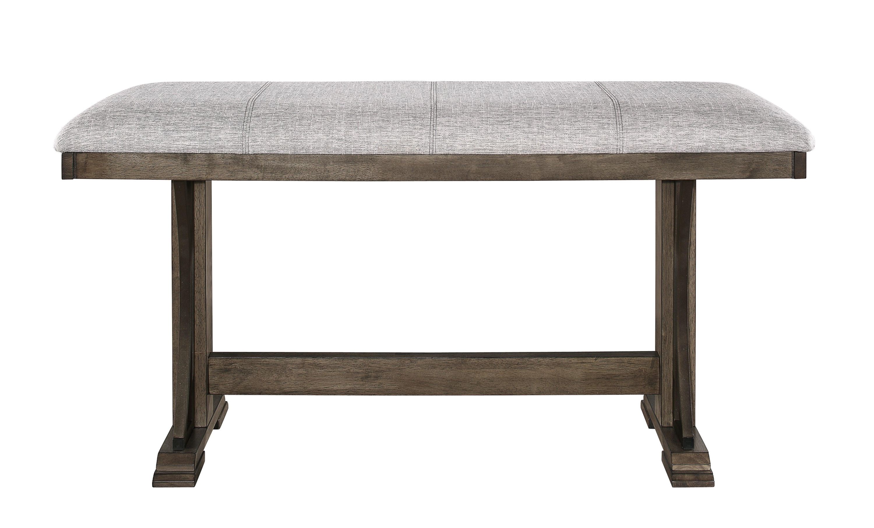 Quincy Grayish Brown Counter Height Set - Image 3