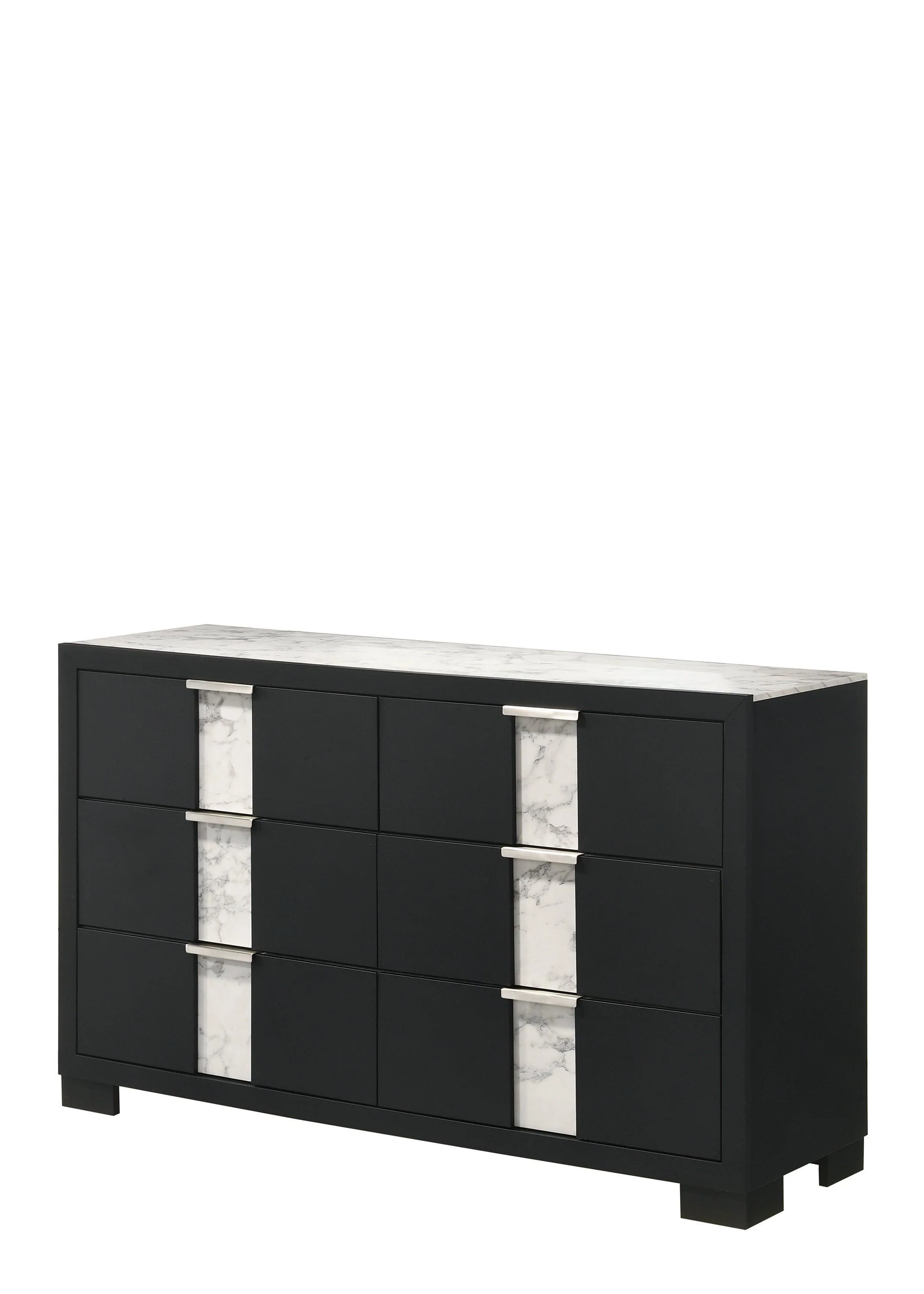 Rangley Black 6 Drawers Dresser - Image 2