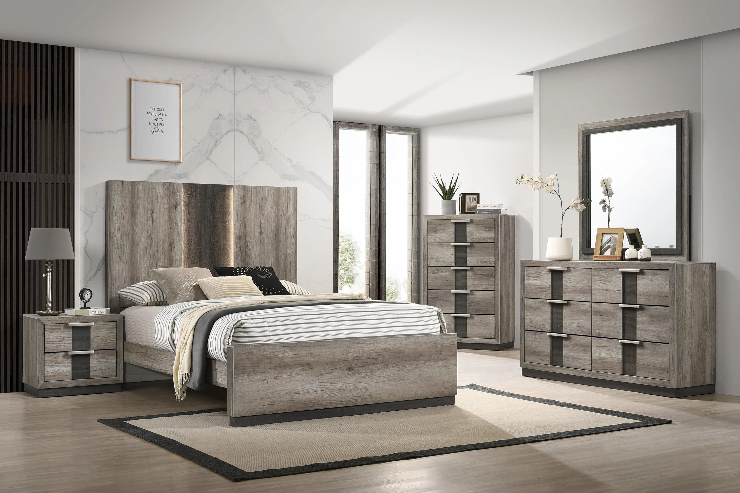 Rangley Gray Storage TV Stand - Image 2