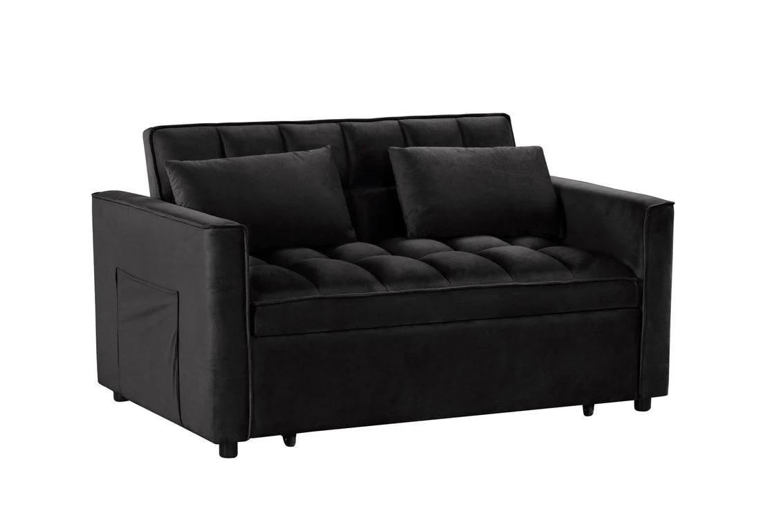 Relax Black Sleeper Sofa - Image 2
