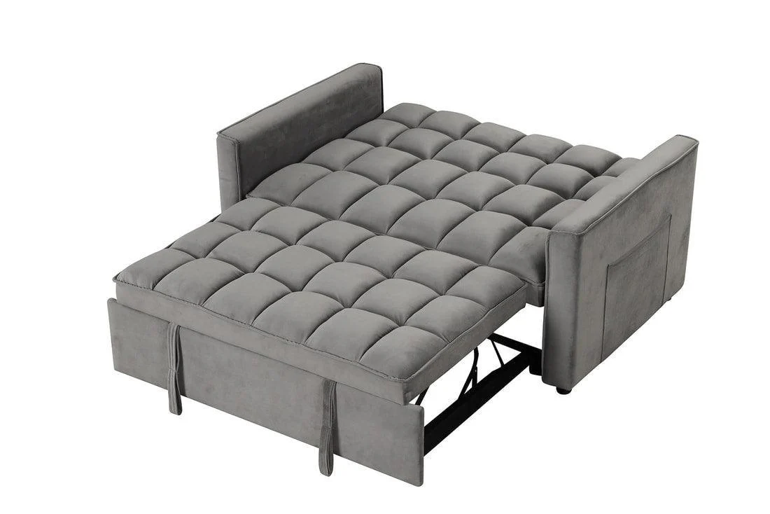 Relax Gray Sleeper Sofa - Image 2