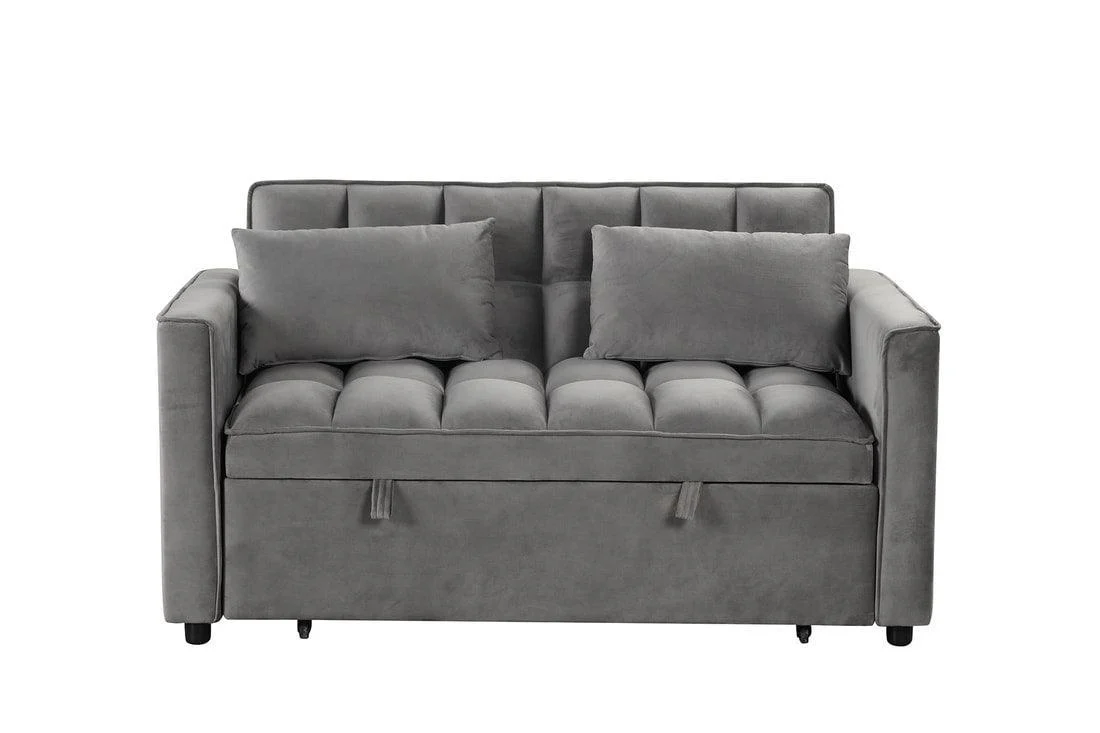 Relax Gray Sleeper Sofa - Image 3
