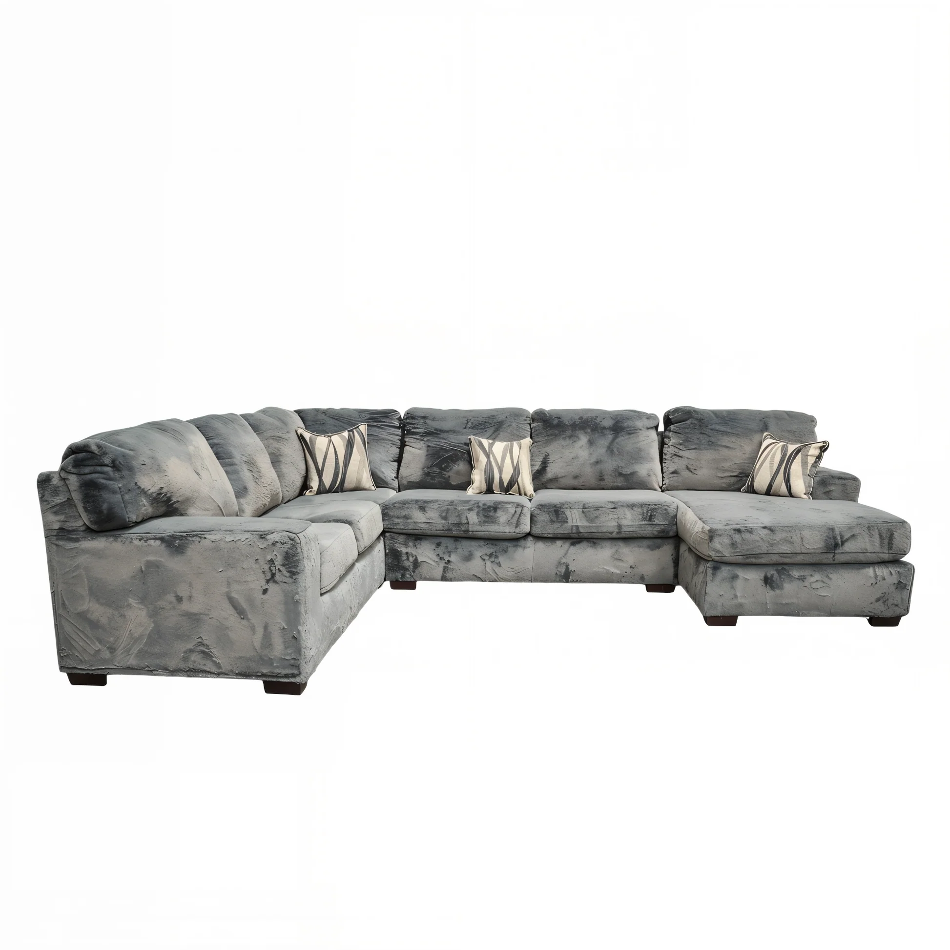 Austin Charcoal Furby Sectional - Image 2