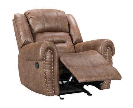 Rivercreek Brown Palomino Upholstered 3-Piece Reclining Set - Image 2