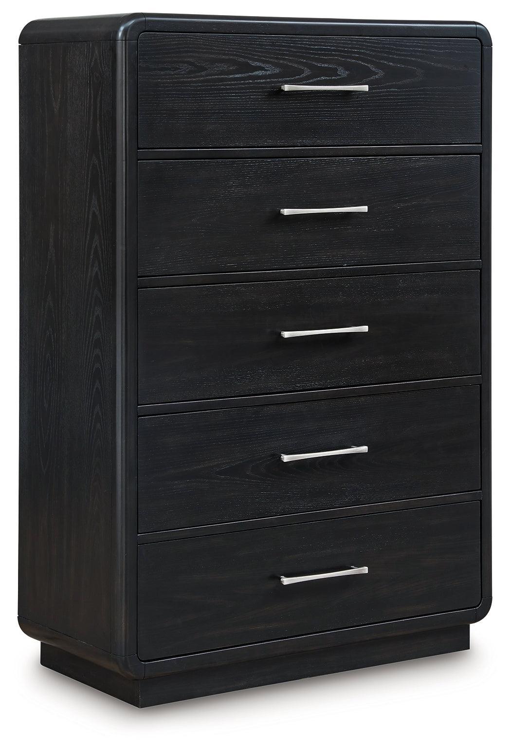 Rowanbeck Black Chest Of Drawers - Image 2