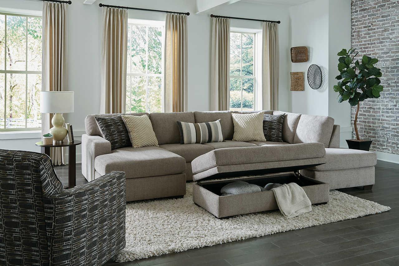 Bri Pewter Sectional - Image 1