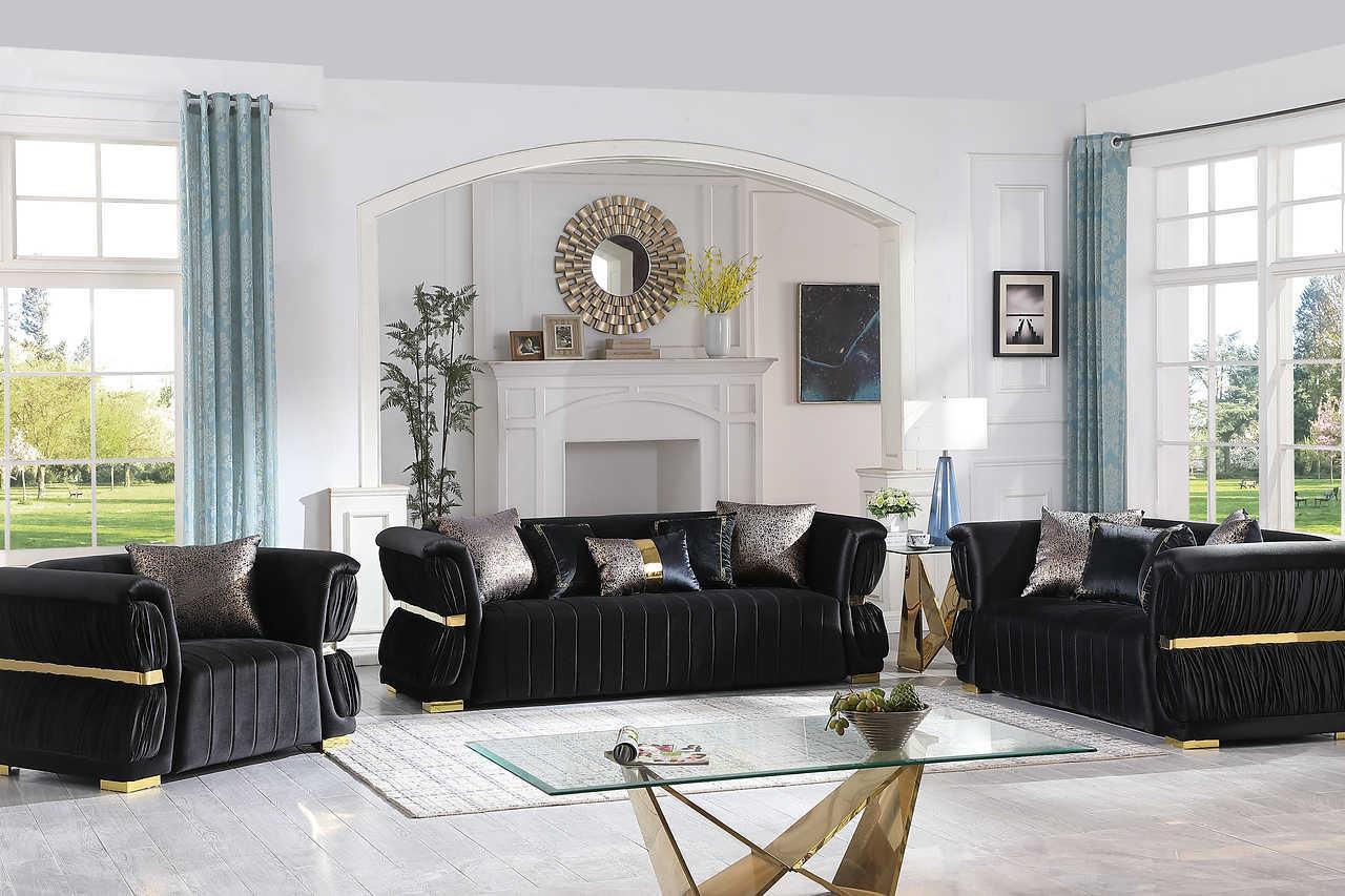 Anna Black Chair - Image 2