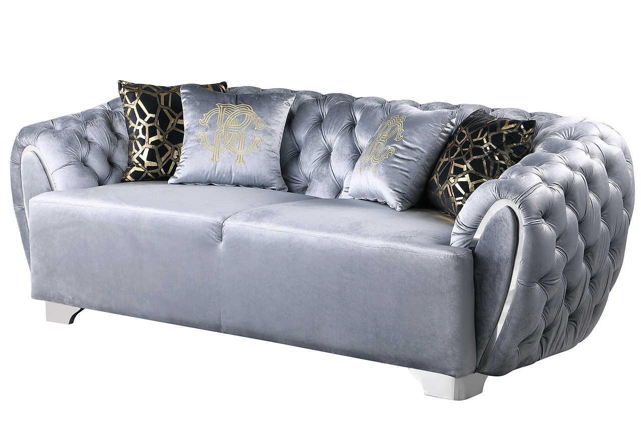 Mila Gray Living Room Set - Image 3