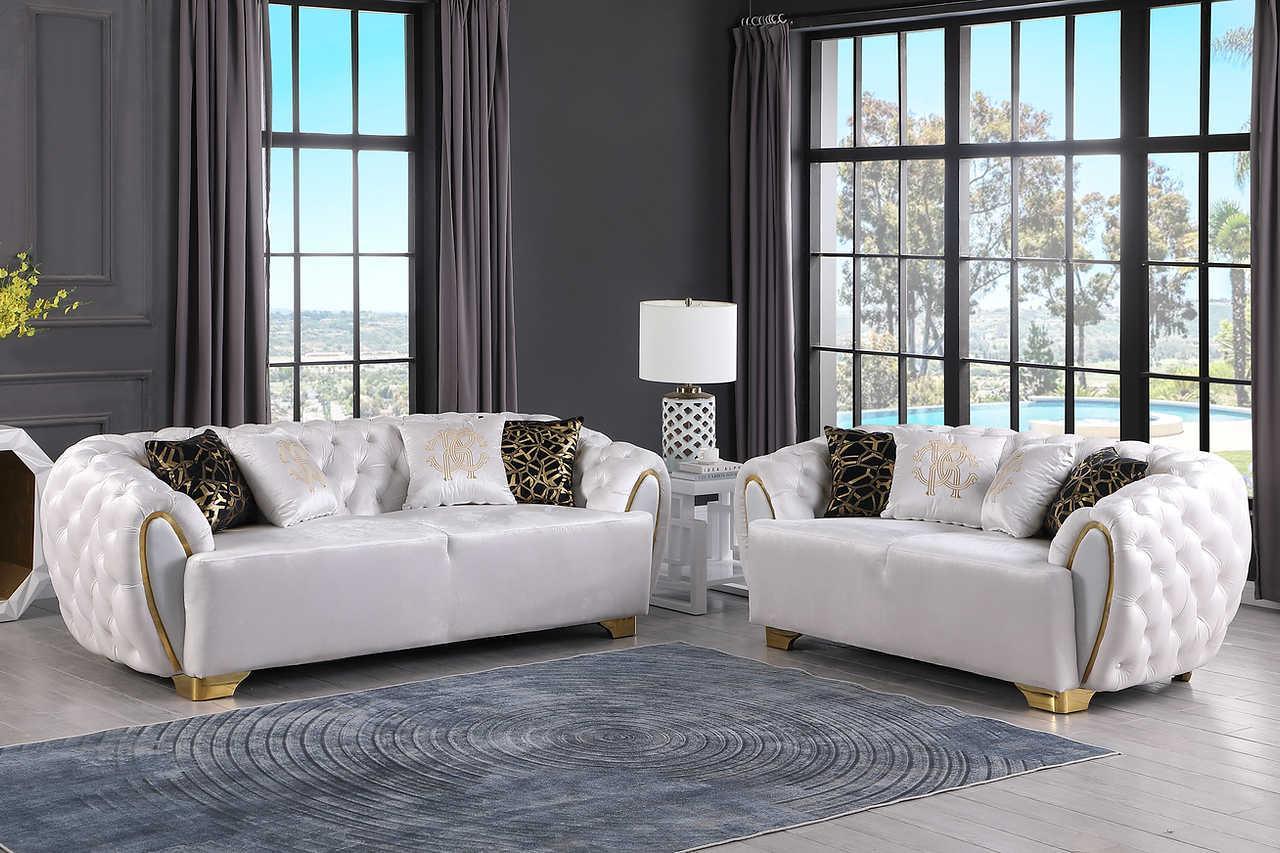 Mila White Chair - Image 3