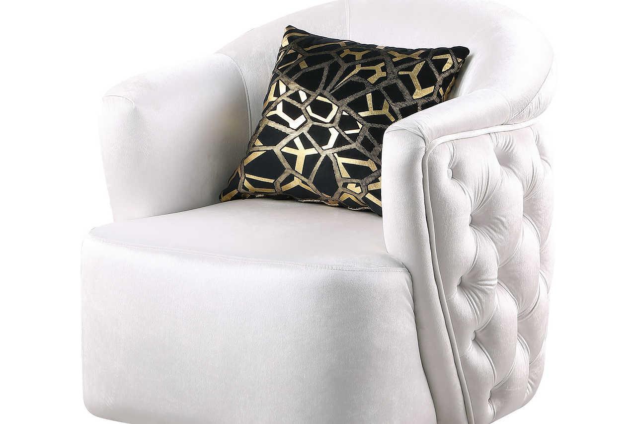 Mila White Chair - Image 1