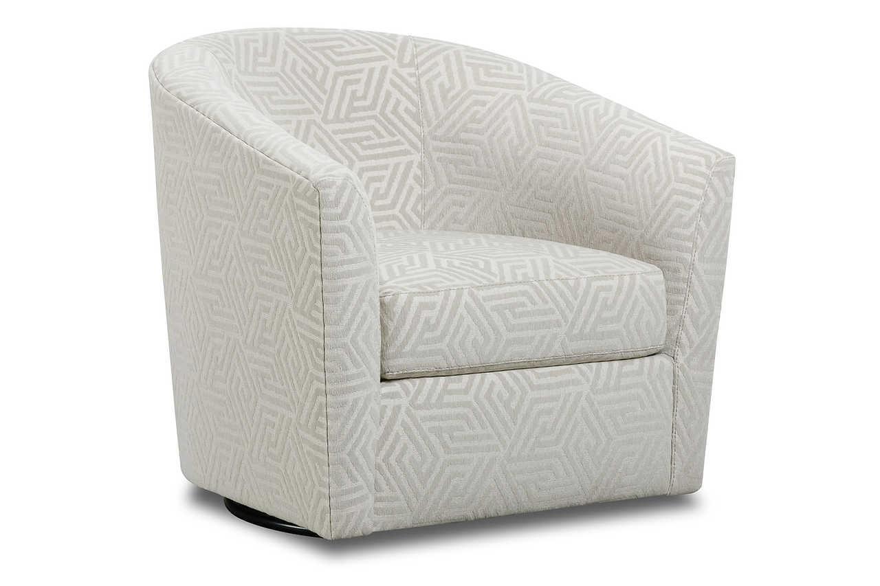 Ritzy Cream Chair - Image 1