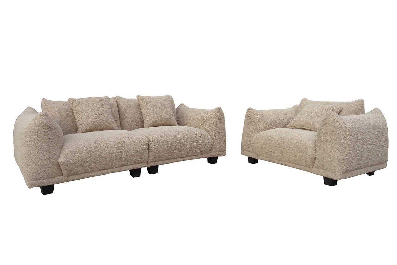 Homey Brown Living Room Set - Image 2