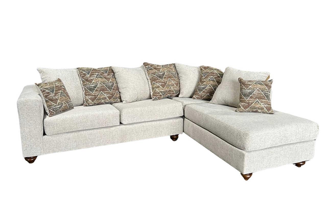 Decora Beige Sectional - Image 3