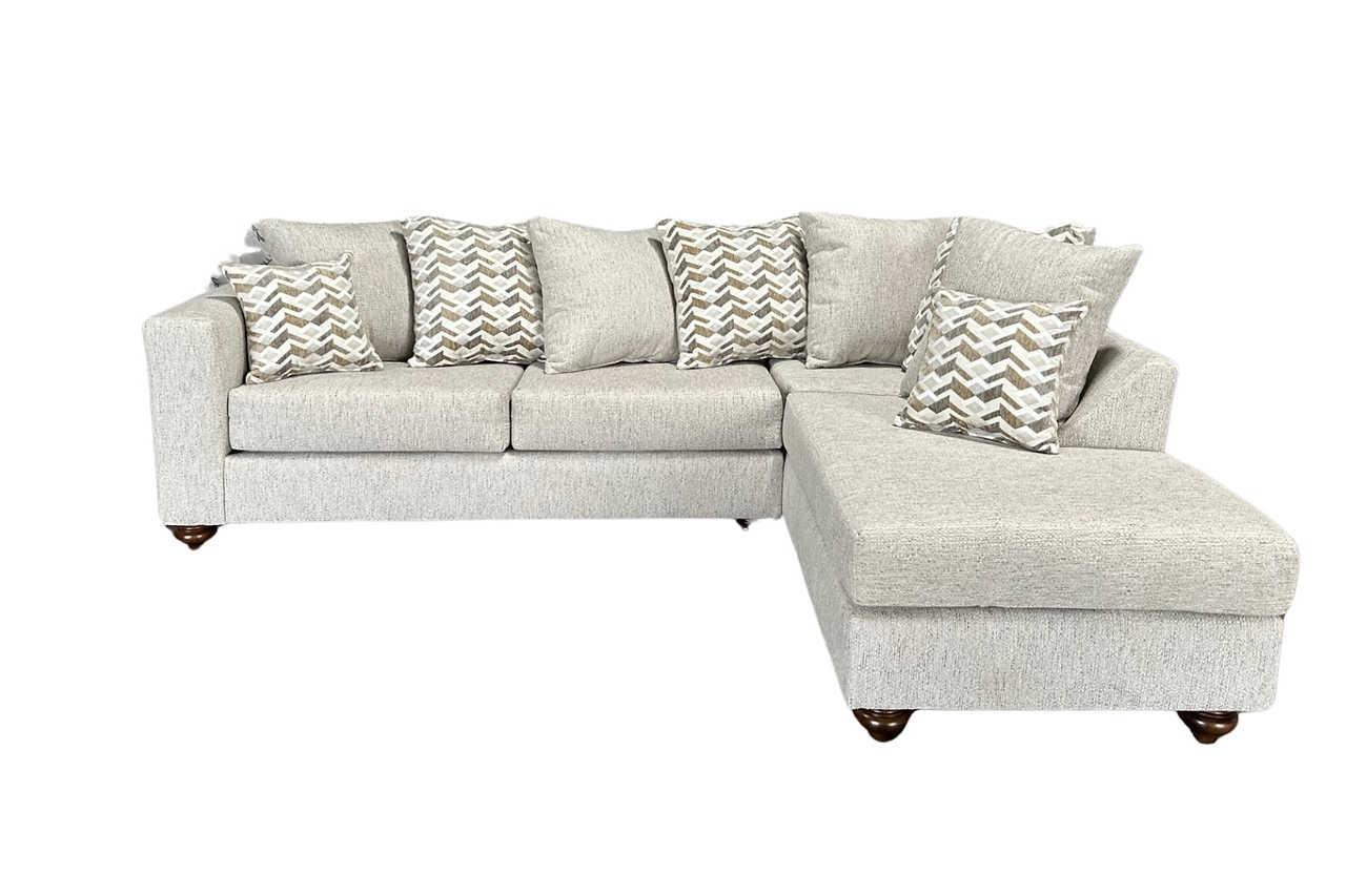 Decora Gray Sectional - Image 3