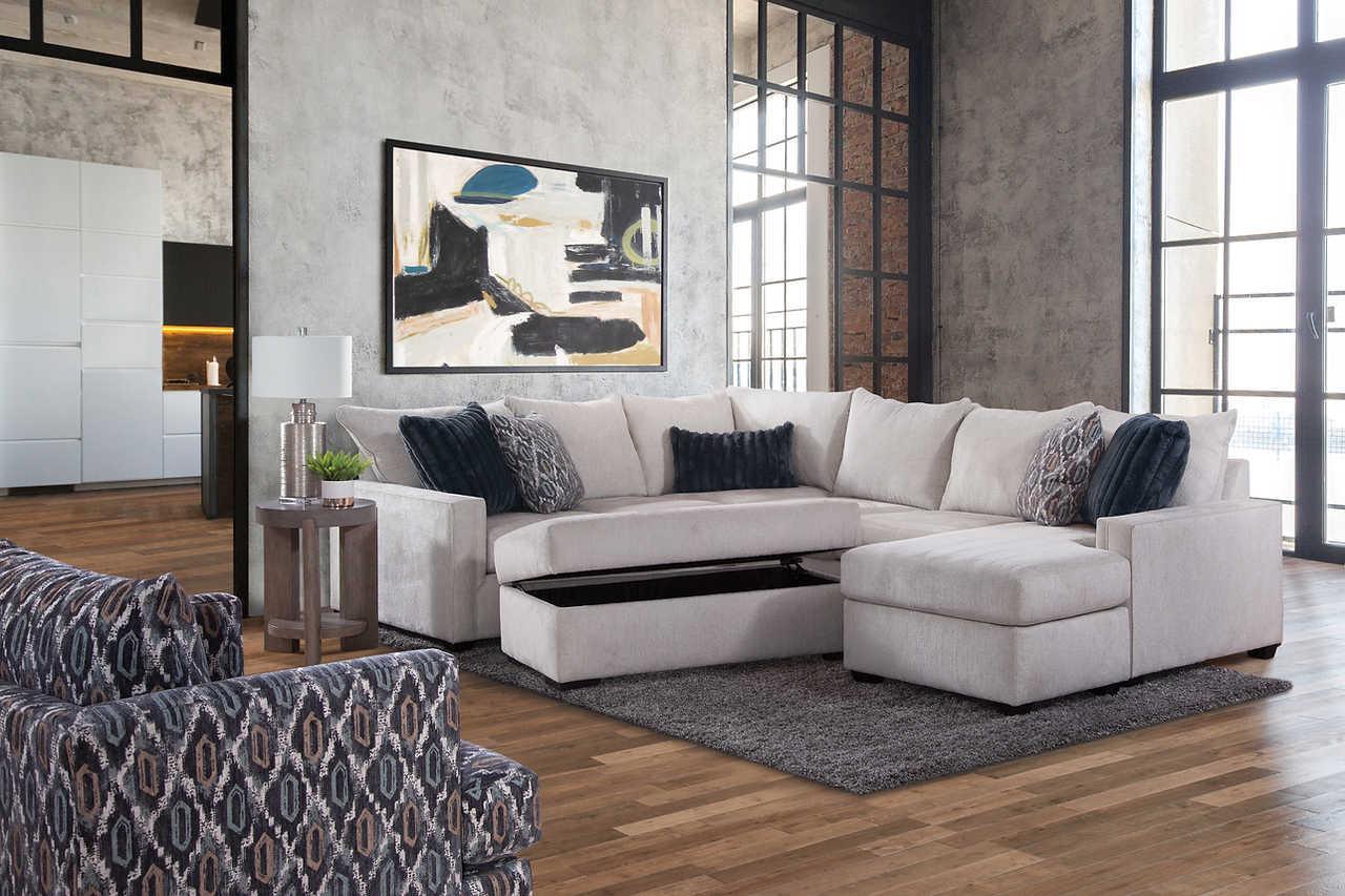 Willett Stone Sectional - Image 2
