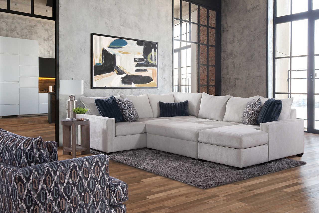Willett Stone Sectional - Image 3