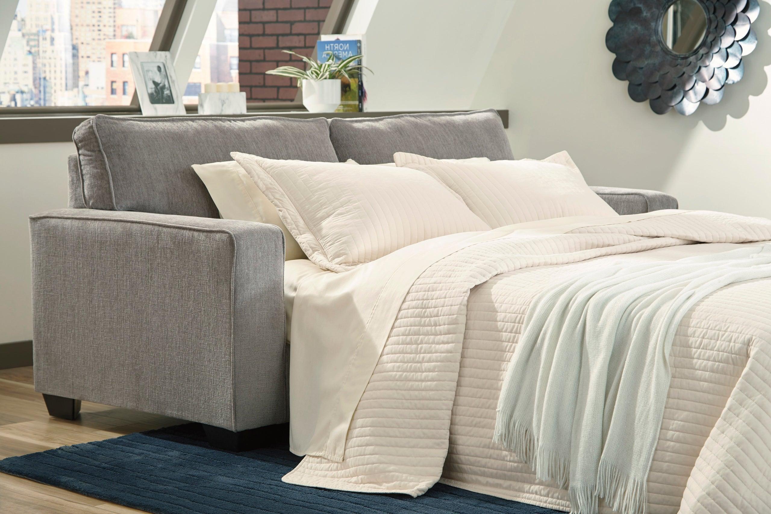 Ashley Altari Gray Conventional Fabric Queen Sleeper Sofa - Image 2