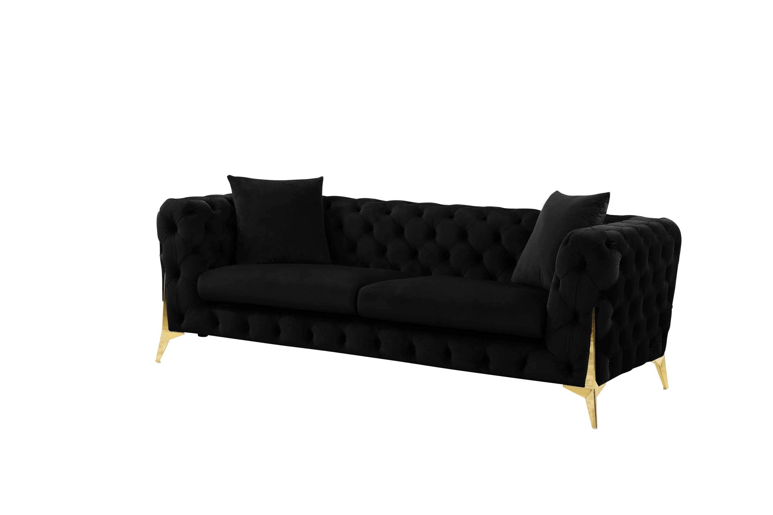Star Black 2-Piece Living Room Set - Image 3