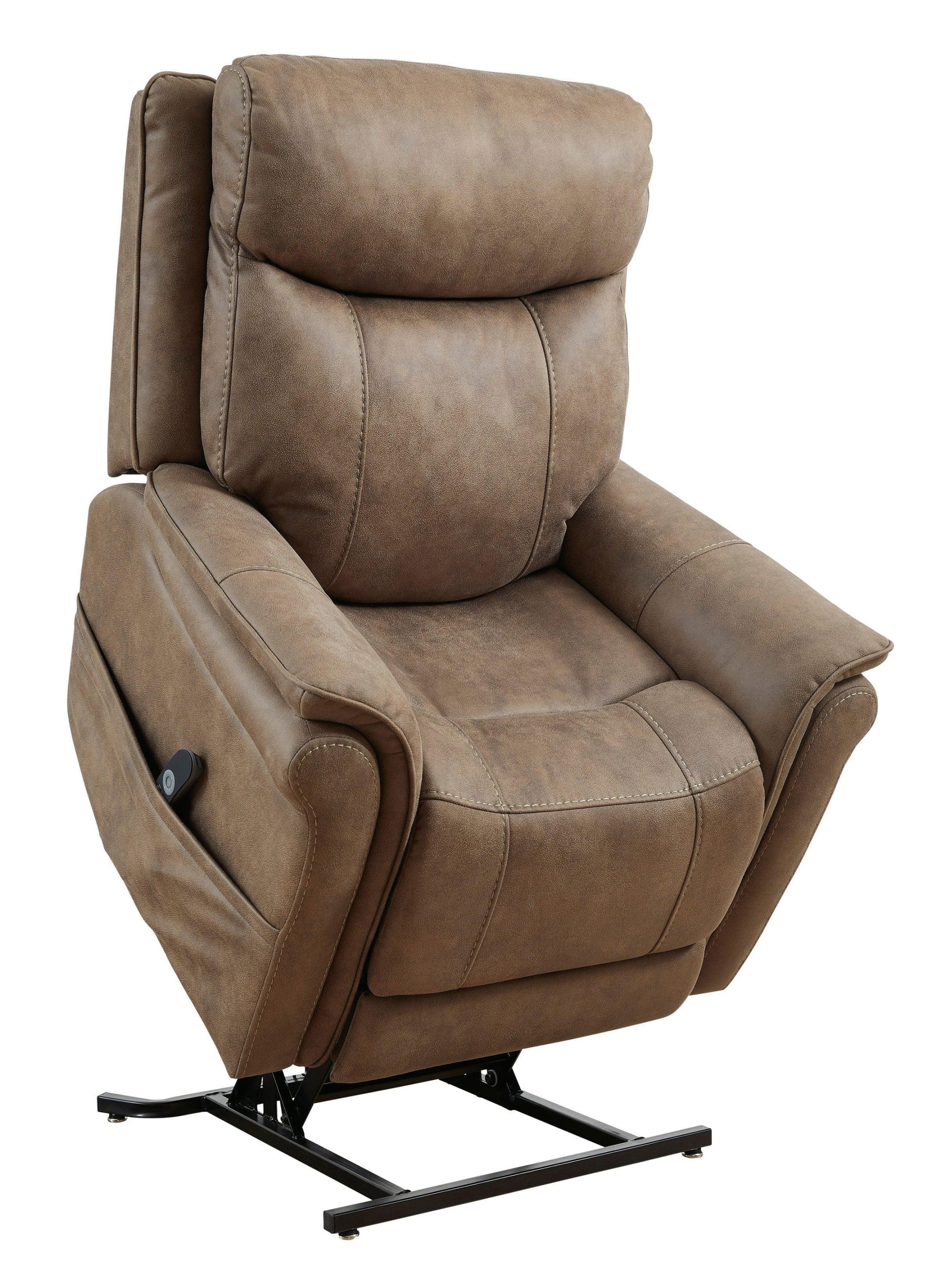 Ashley Lorreze Driftwood Faux Power Recliner - Image 2