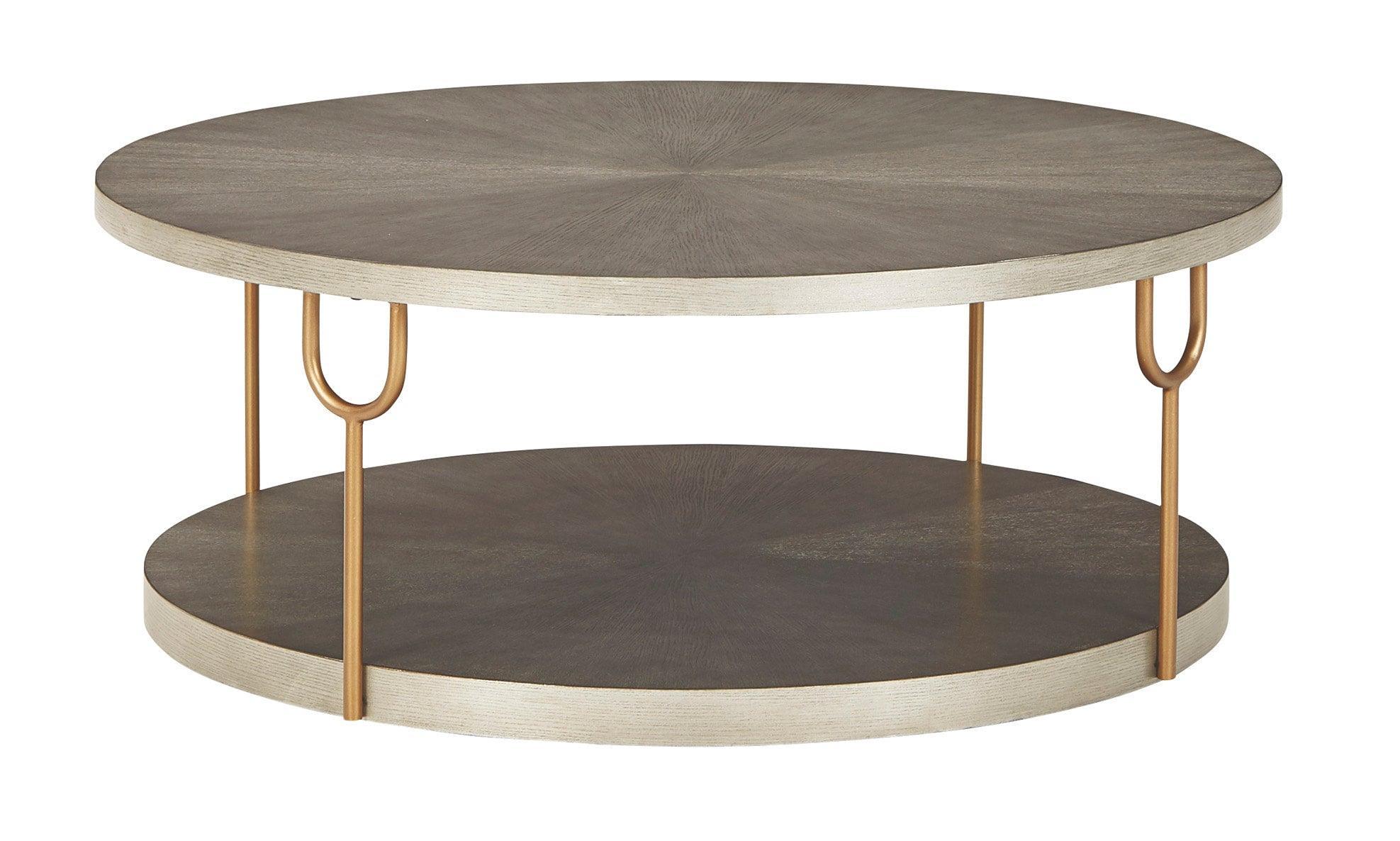 Ranoka Platinum Cocktail Table - Image 2