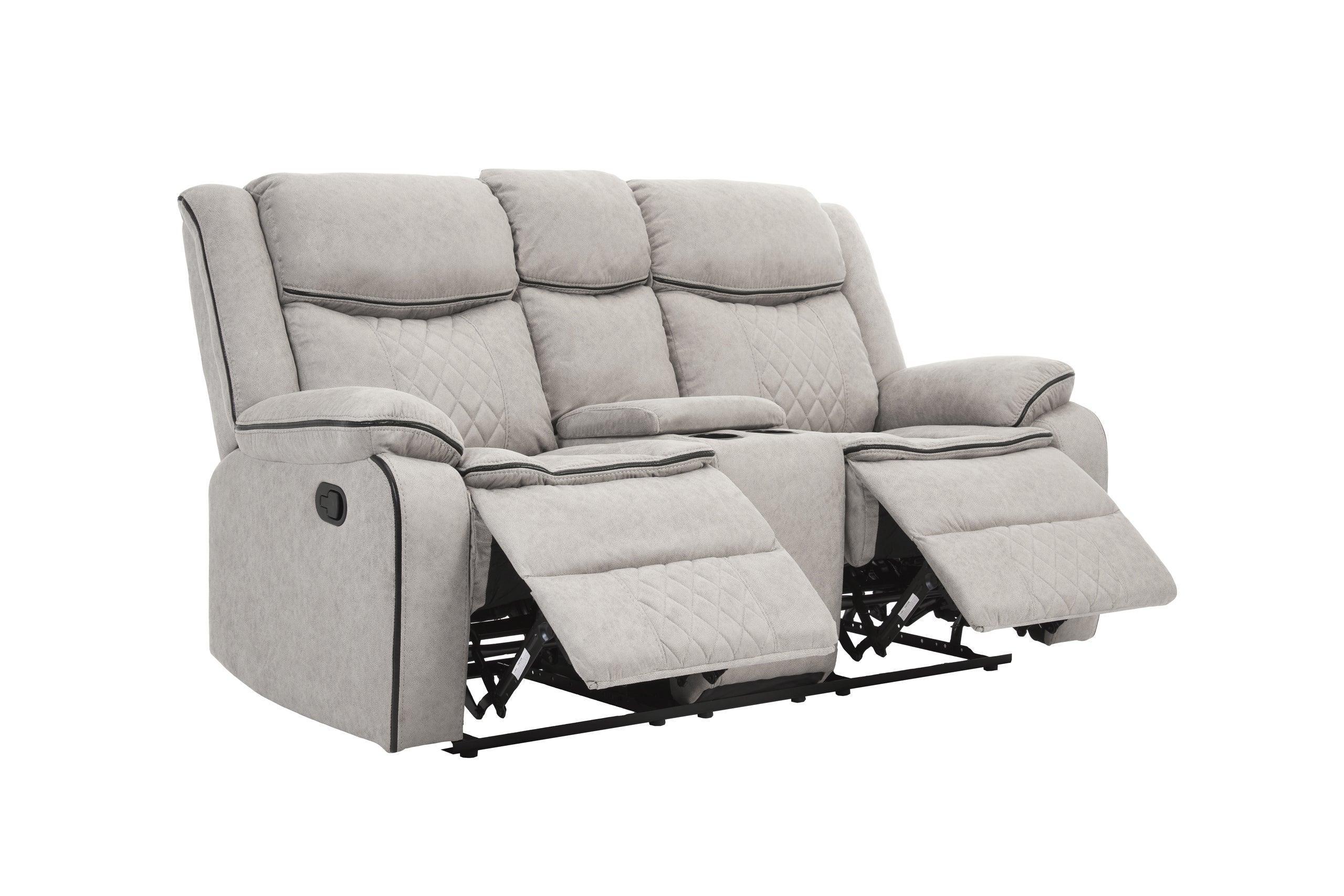 Weston Stone 3-Piece Reclining Living Room Set - Image 3